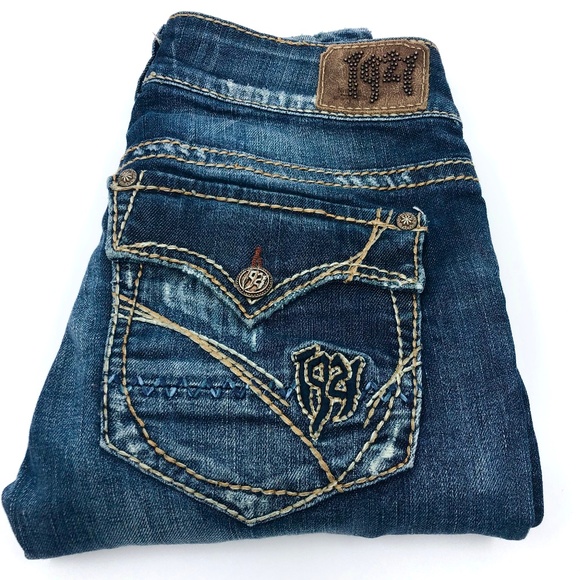 1921 : Chrissie Skinny Distressed and Destroyed - Picture 1 of 8
